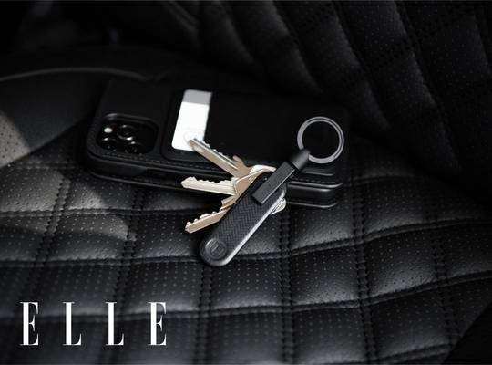 Smart key holder with iPhone