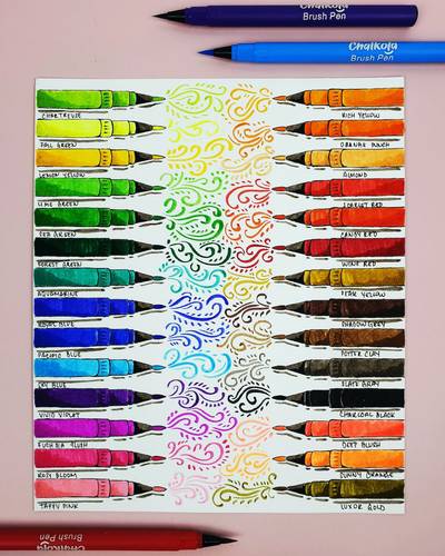 Watercolour Brush Pens
