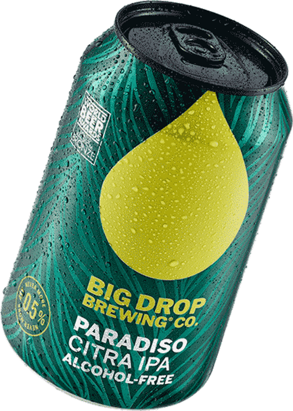 A pack image of Big Drop's Paradiso 12 Can Case Citra IPA