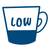 low caffeine tea cup icon