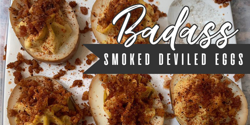 Picture of Badass Smoked Deviled Eggs