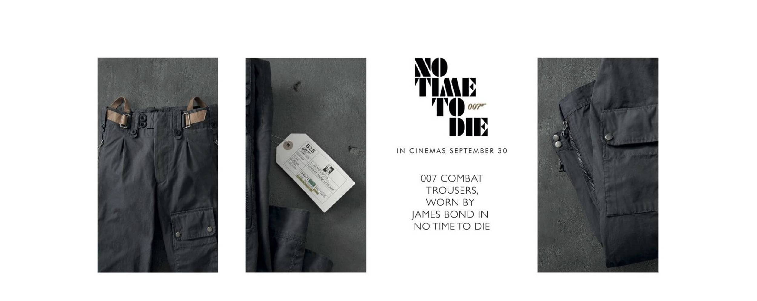 The Eagerly Awaited No Time To Die Combat Trouser