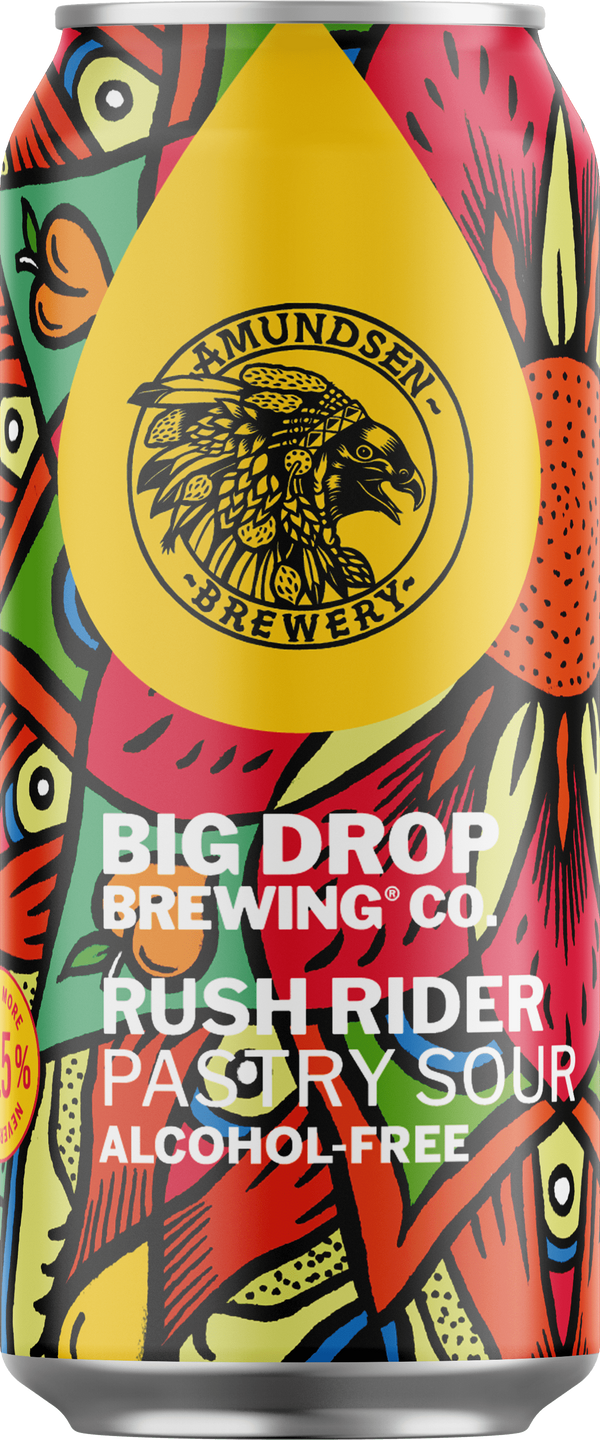 A pack image of Big Drop's Rush Rider Pastry Sour