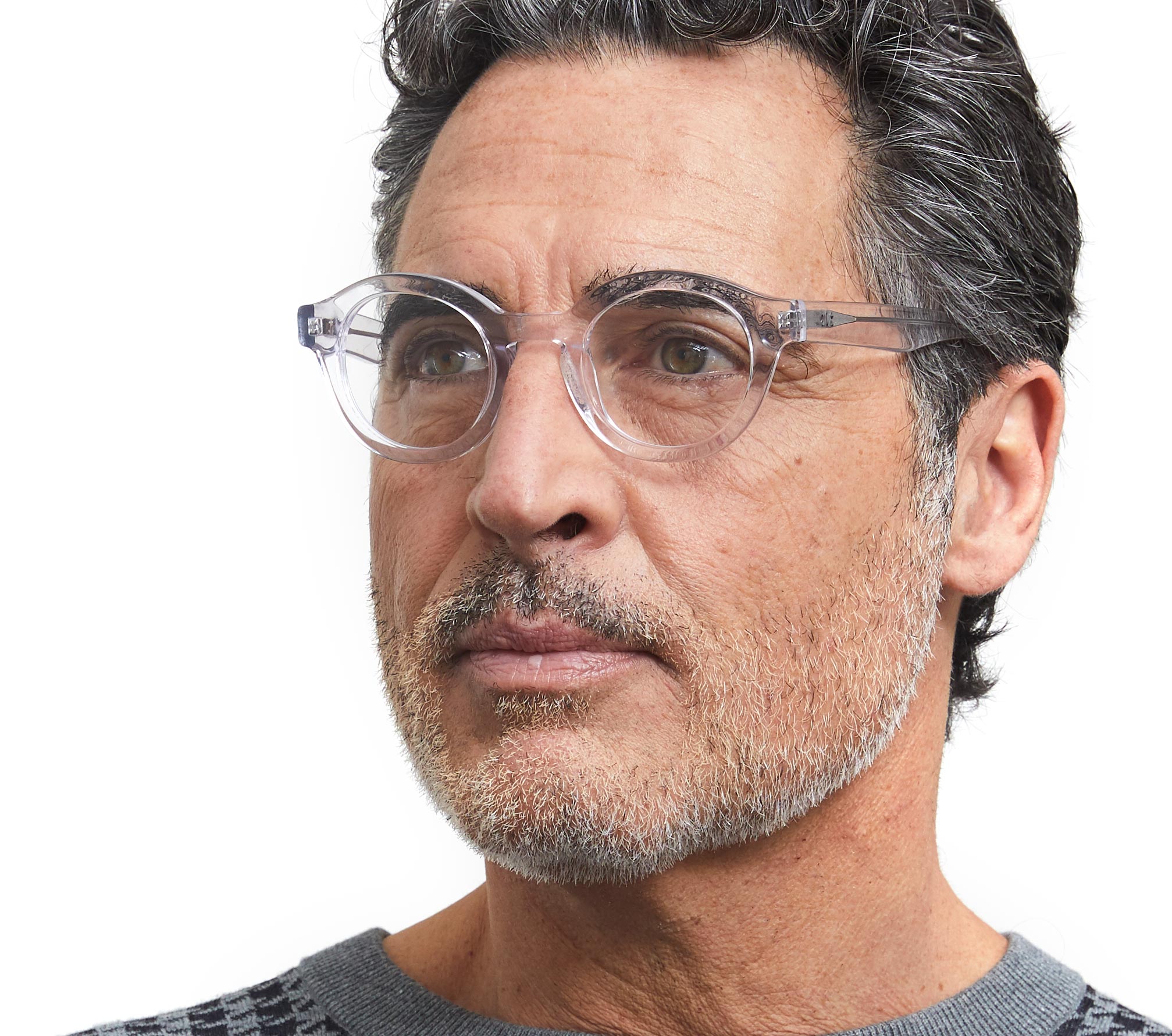 Photo of a man or woman wearing Eden Black Reading Glasses