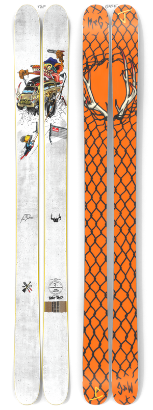 The Allplay "RAT ROD" Sam Zahner x J Collab Limited Edition Ski