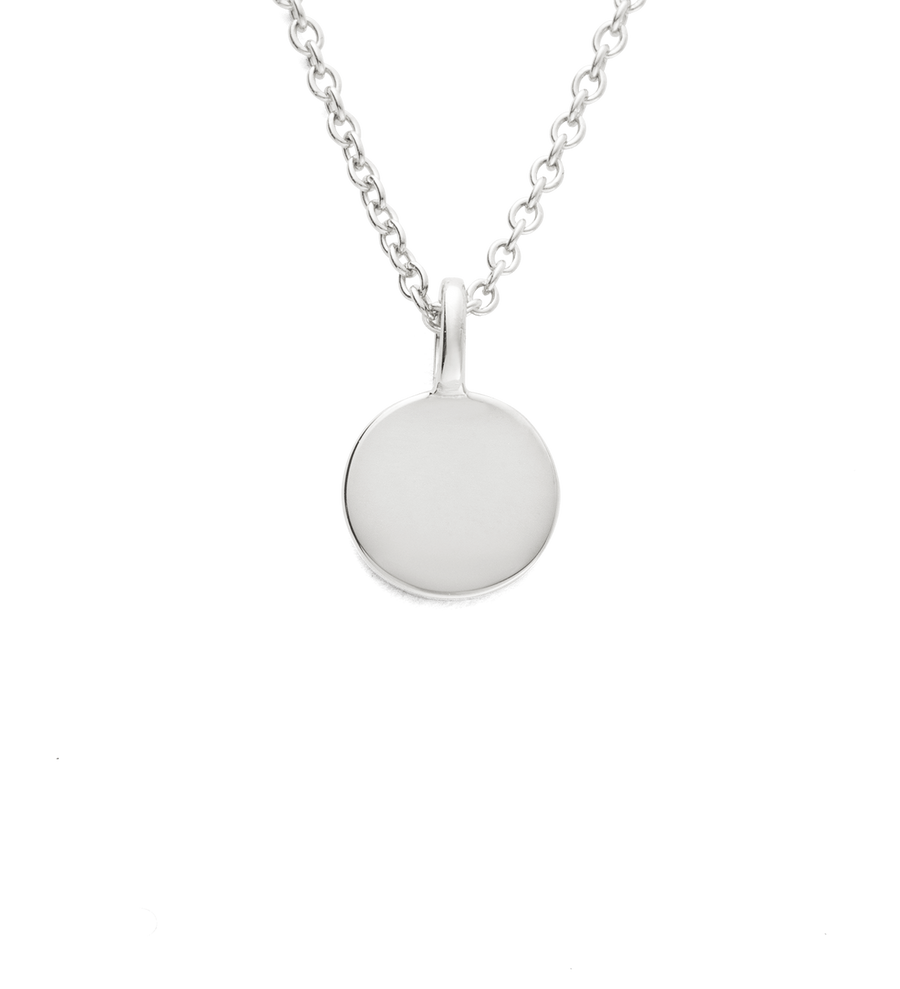 CLASSIC CIRCLE NECKLACE (STERLING SILVER)