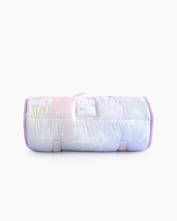 Purple Galaxy Unicorn Microfiber Kids Sleeping Bag