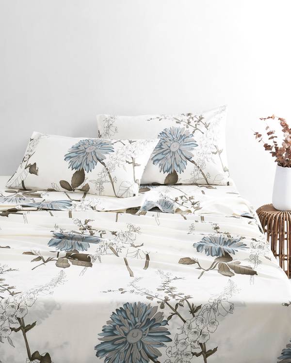 Floral Cotton Comforter Set