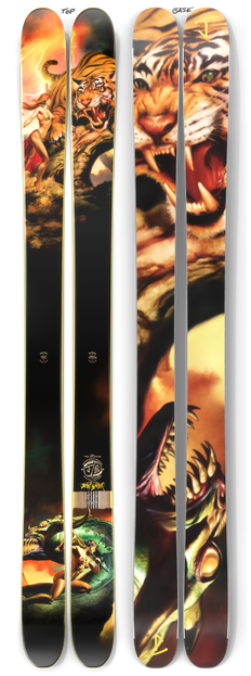 The Vacation "BEAST SLAYER" Julie Bell and Boris Vallejo x J Collab Limited Edition Ski