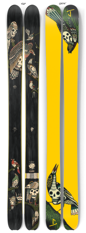 The Slacker "FLOCK" Kyler Martz x J Collab Limited Edition Ski