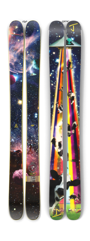 The Max "COWS IN SPACE" Limited Edition Ski
