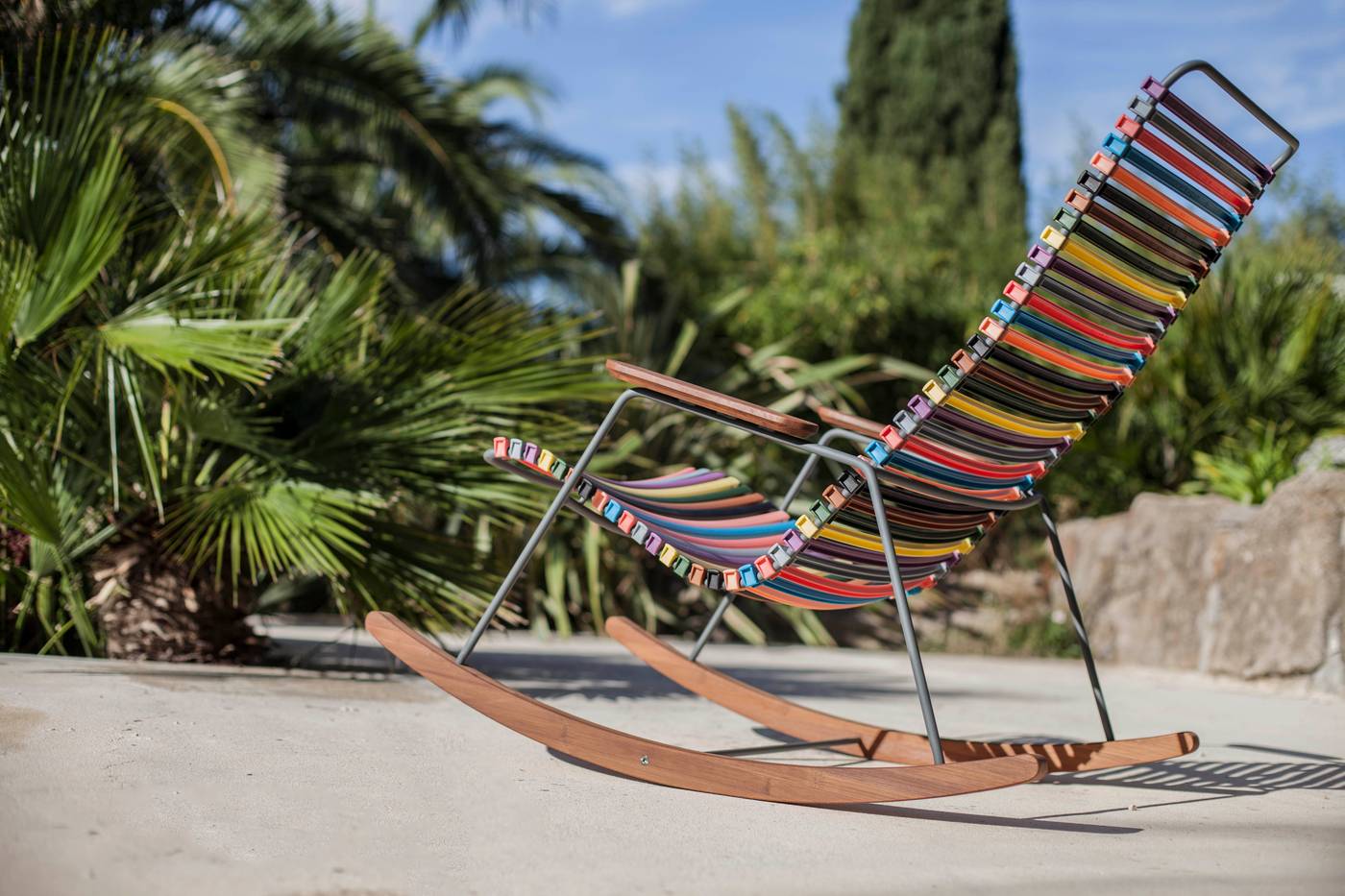 Click Outdoor Dining Chair by Houe (Dynamic Multicolour)