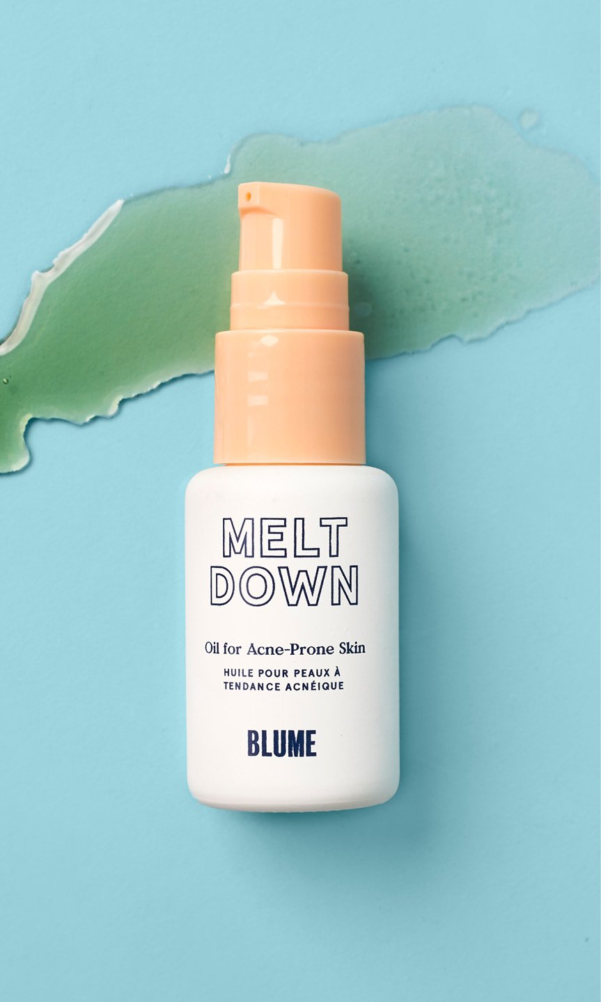 blume meltdown acne oil
