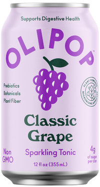 Can of OLIPOP Classic Grape
