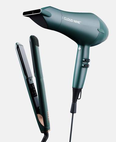 The Evergreen Collection Original Iron and Airshot Styling Set