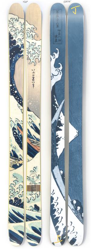The Allplay "GREAT WAVE" Limited Edition Ski