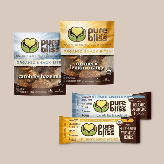 Pure Bliss – Snack Bars and Herb bites
