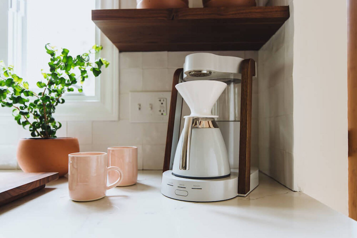 White coffee maker sales with thermal carafe