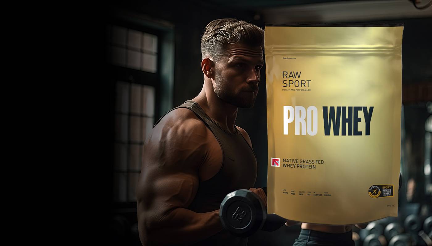 Grass Fed Whey Protein Powder Pro | Raw Sport