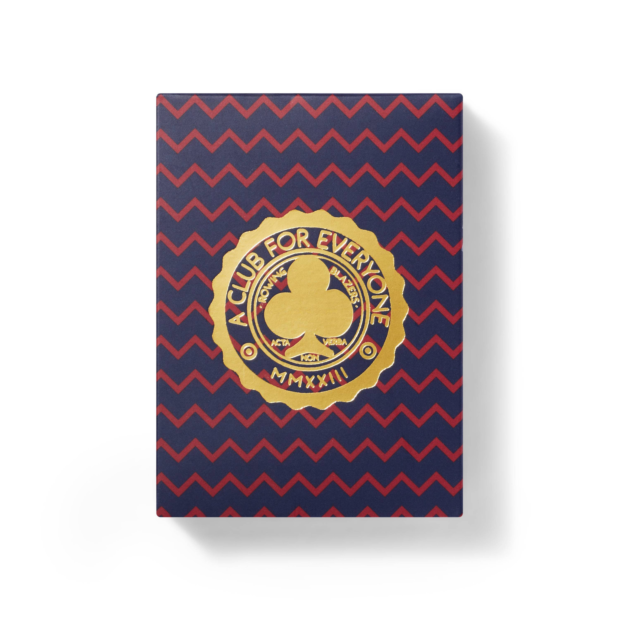 Zig Zag Print Crest Deck of Cards Game - Rowing Blazers x Target