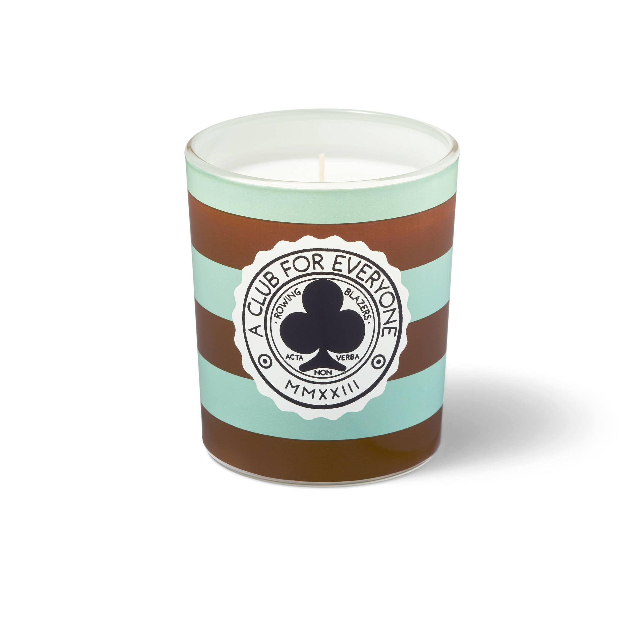 7oz 1 -Wick Glass Jar Candle Amberwood and Charcoal - Rowing Blazers x Target