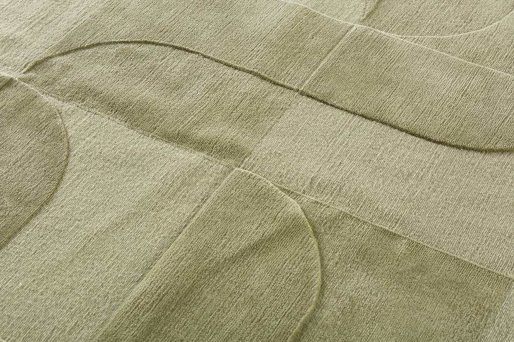 Jardan Rug June Light Khaki Detail02