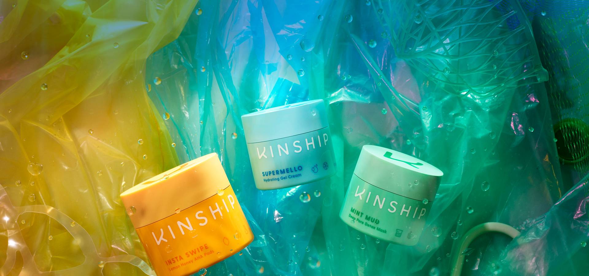 Kinship jars made from ocean waste plastic