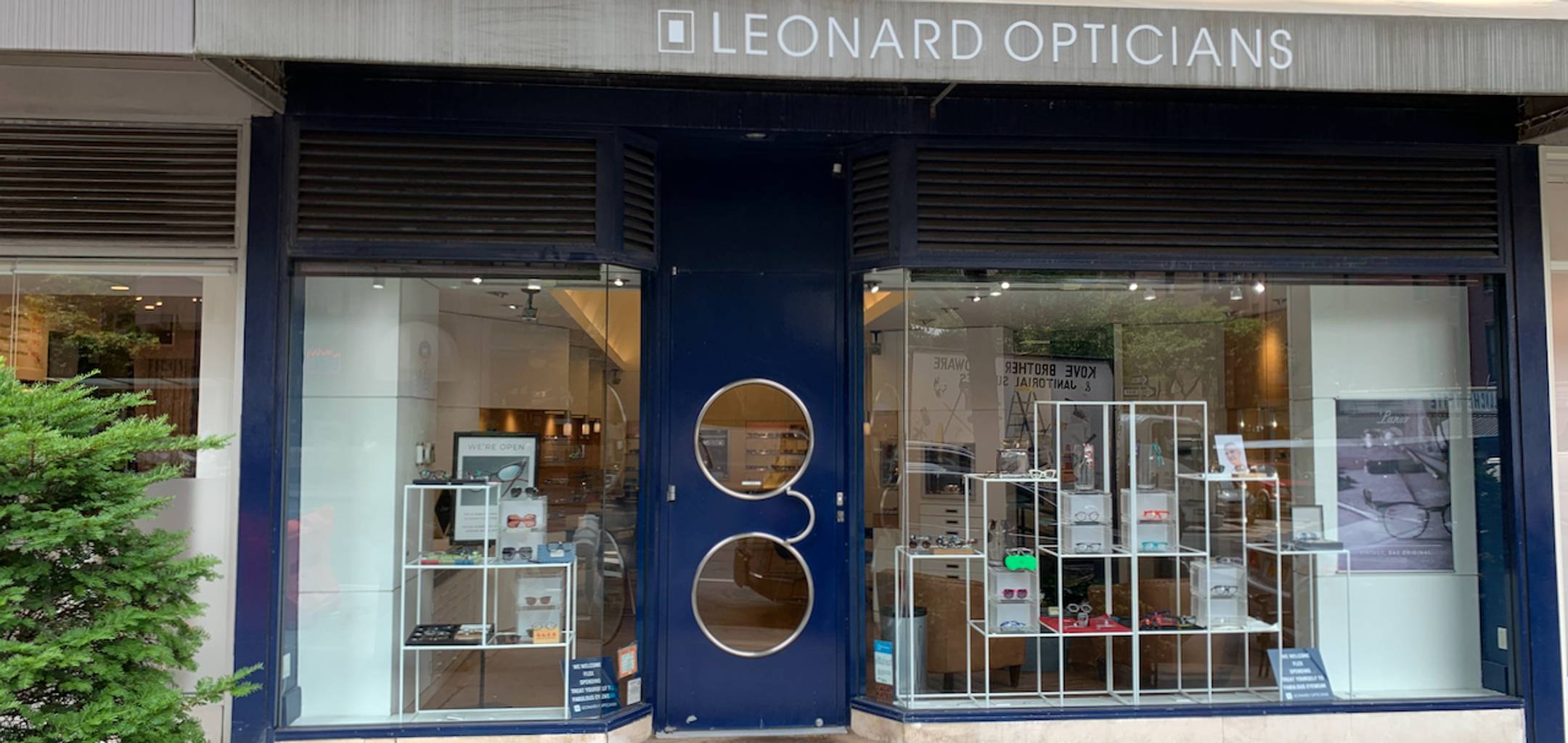Leonard Opticians store front