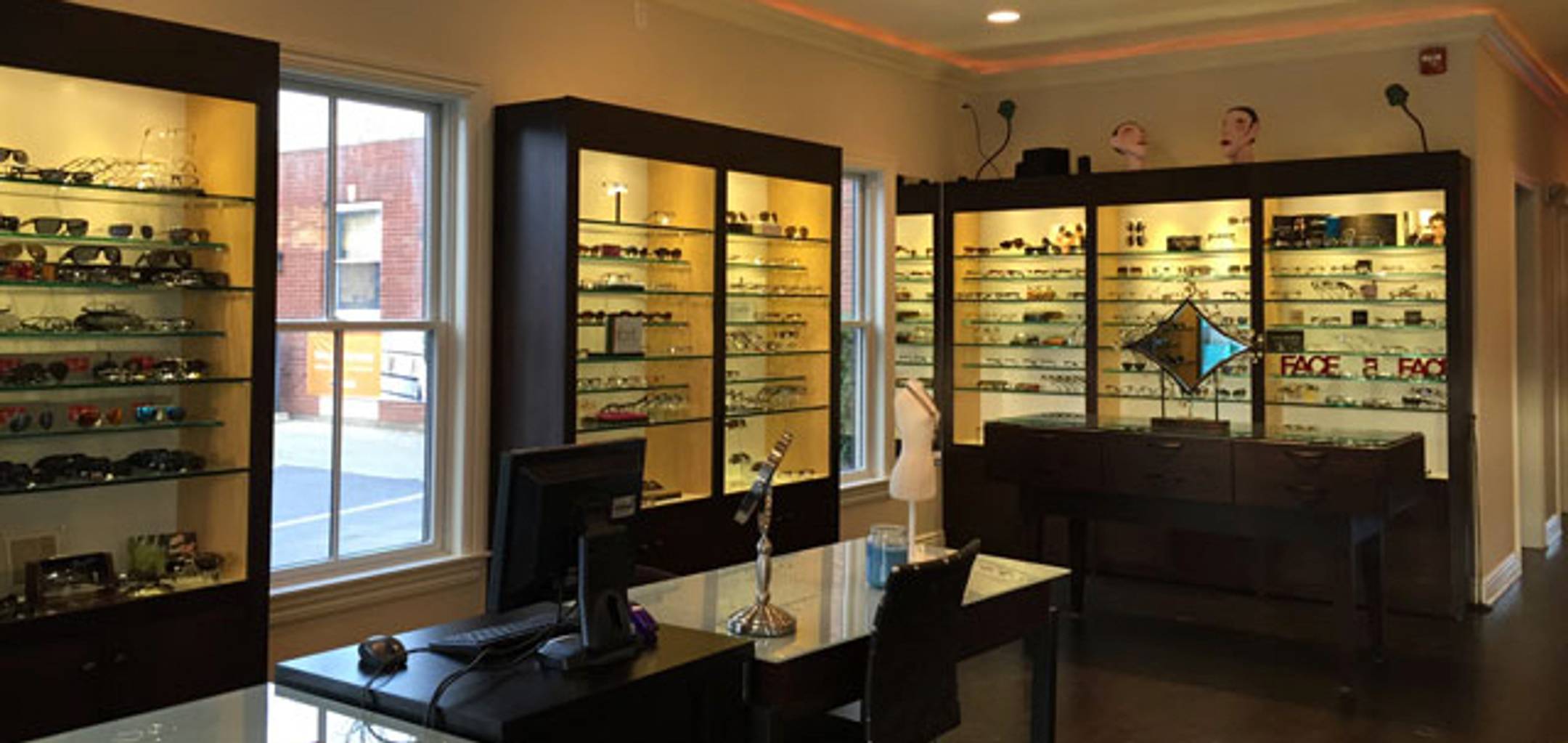 Riehle Opticians store interior