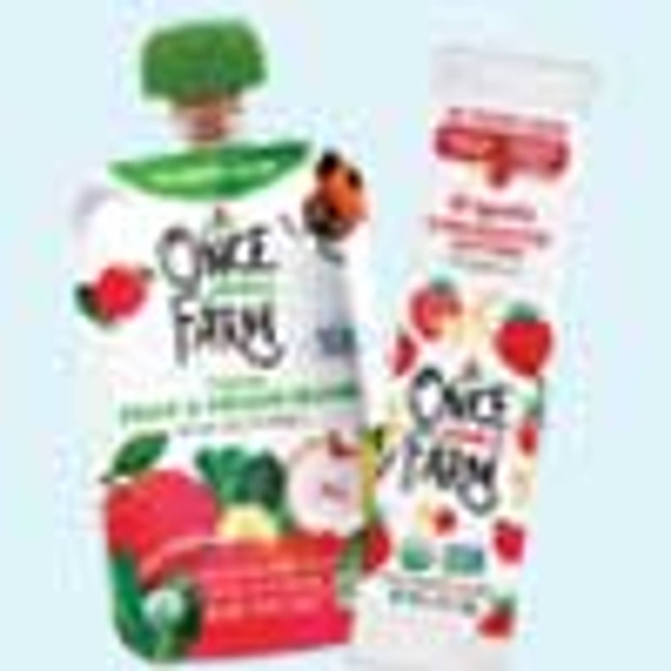 Green Kale & Apple Pouch with Strawberry Oat Bar