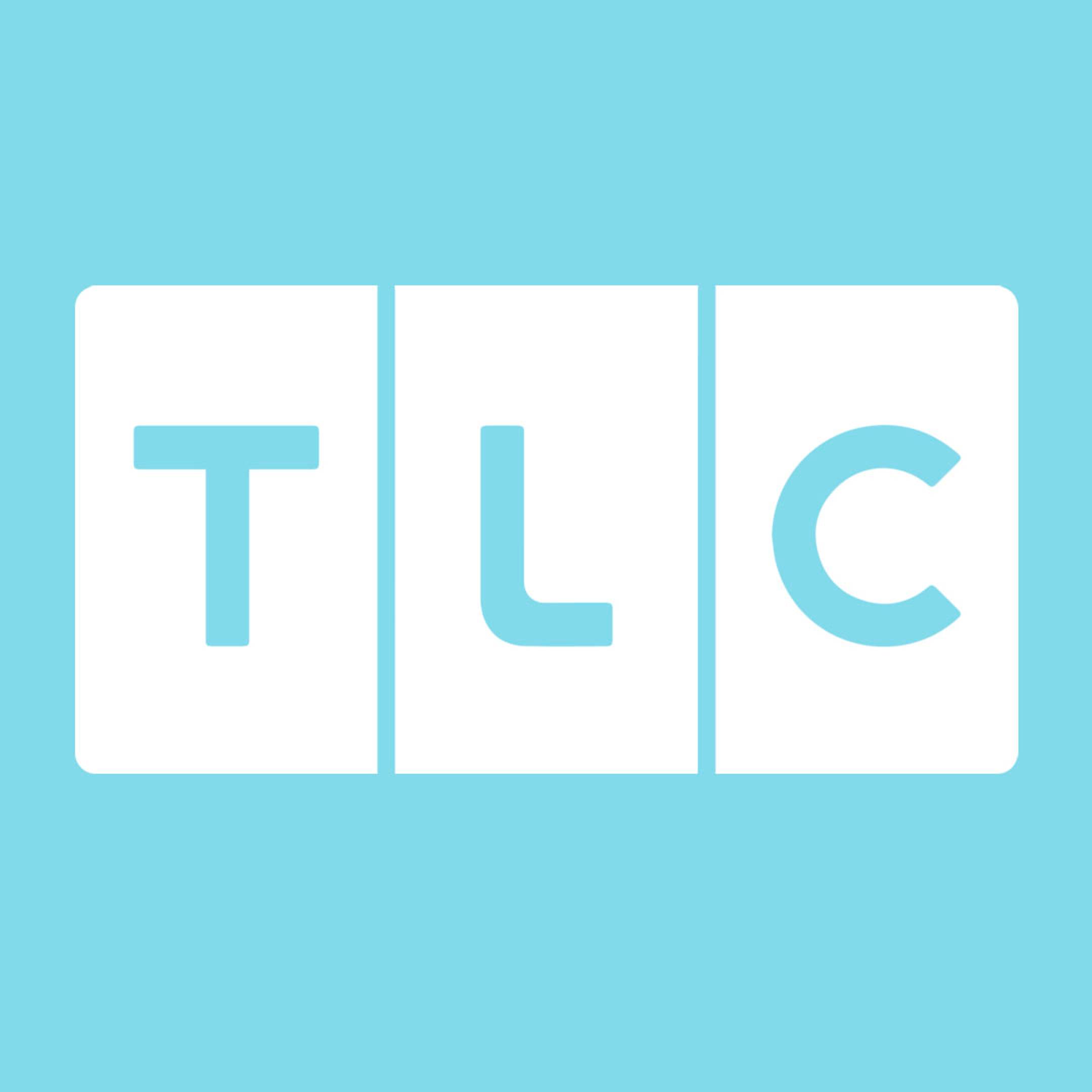 TLC logo on blue background 