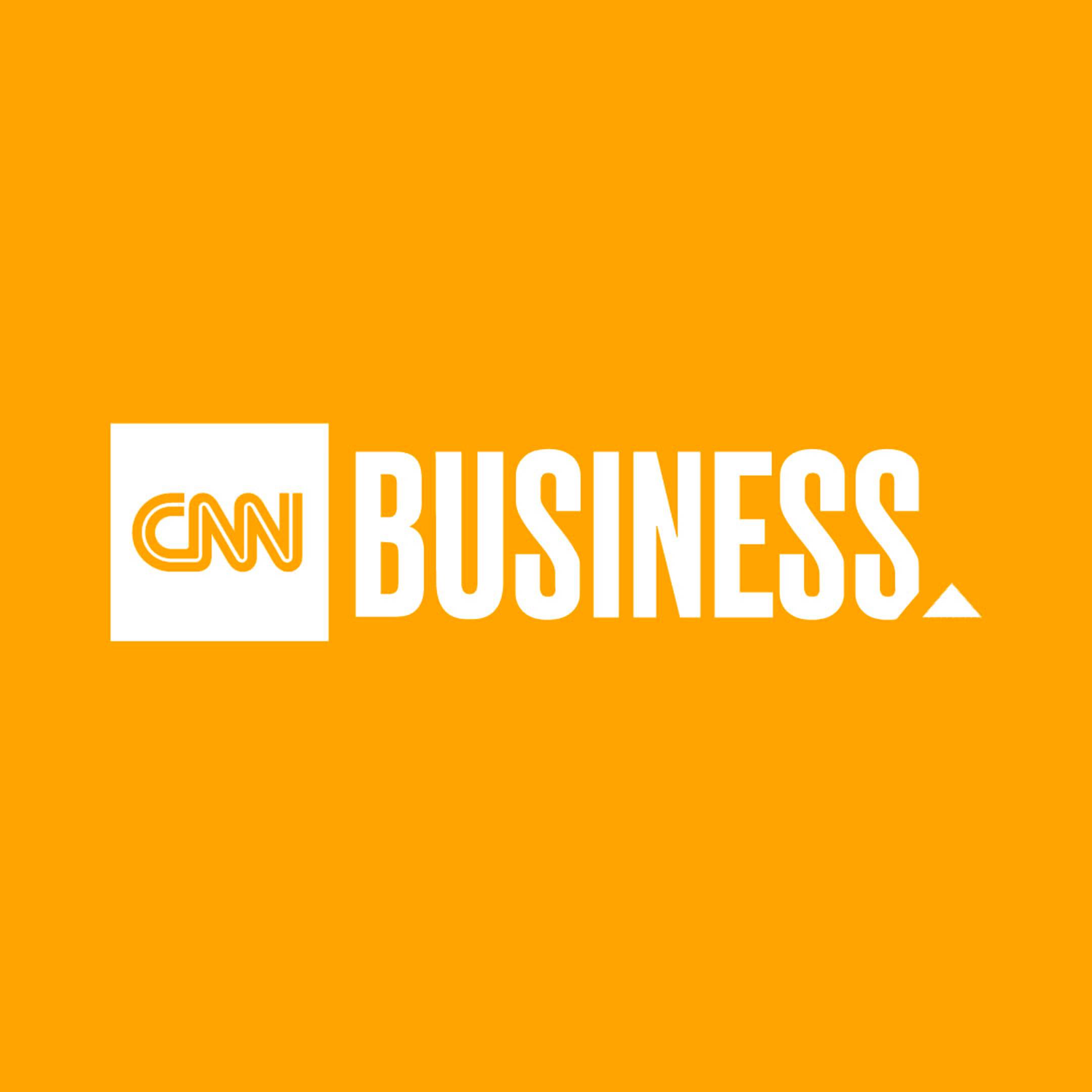 CNN Business logo on orange background 