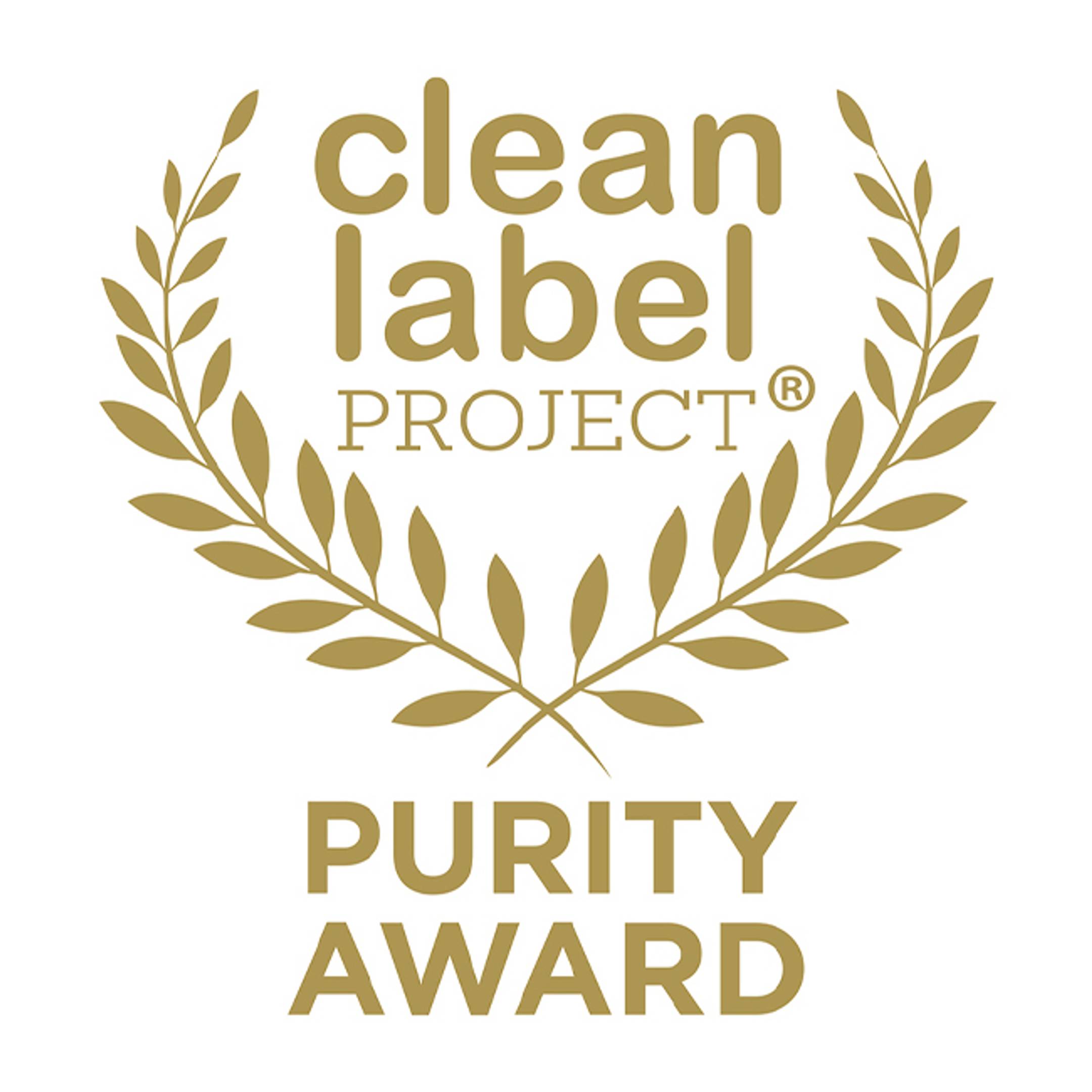 Clean Label Project Purity Award
