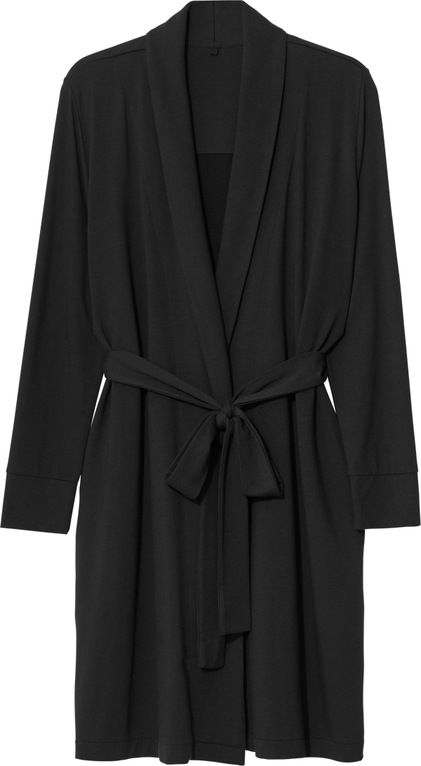 Rachele Lounge Robe - Black